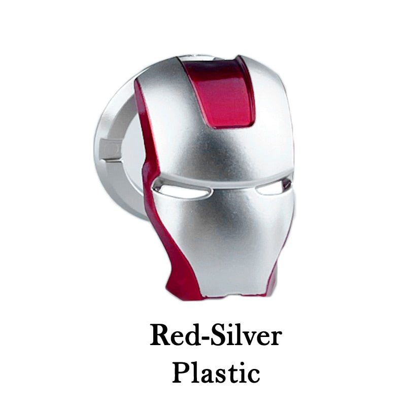 Iron Man Car Interior Engine Ignition Start Stop Button Protective Cover Decoration Sticker Car Interior Accessories - Korvel