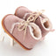 Newborn Baby Girl Boy Shoes Warm Snow Boots Toddler Infant Booties Prewalker Black White Pink - Korvel