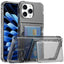 Coque iPhone 16 transparente premium avec emplacement pour carte