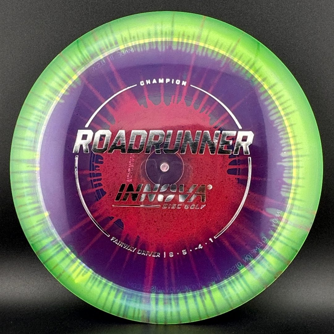 I-Dye Champion Roadrunner Disc Golf Driver