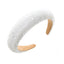 Luxury Crystal Hairband Women Hair Accessories Jewelry Baroque Padded Head Band Rhinestone Headband - Korvel