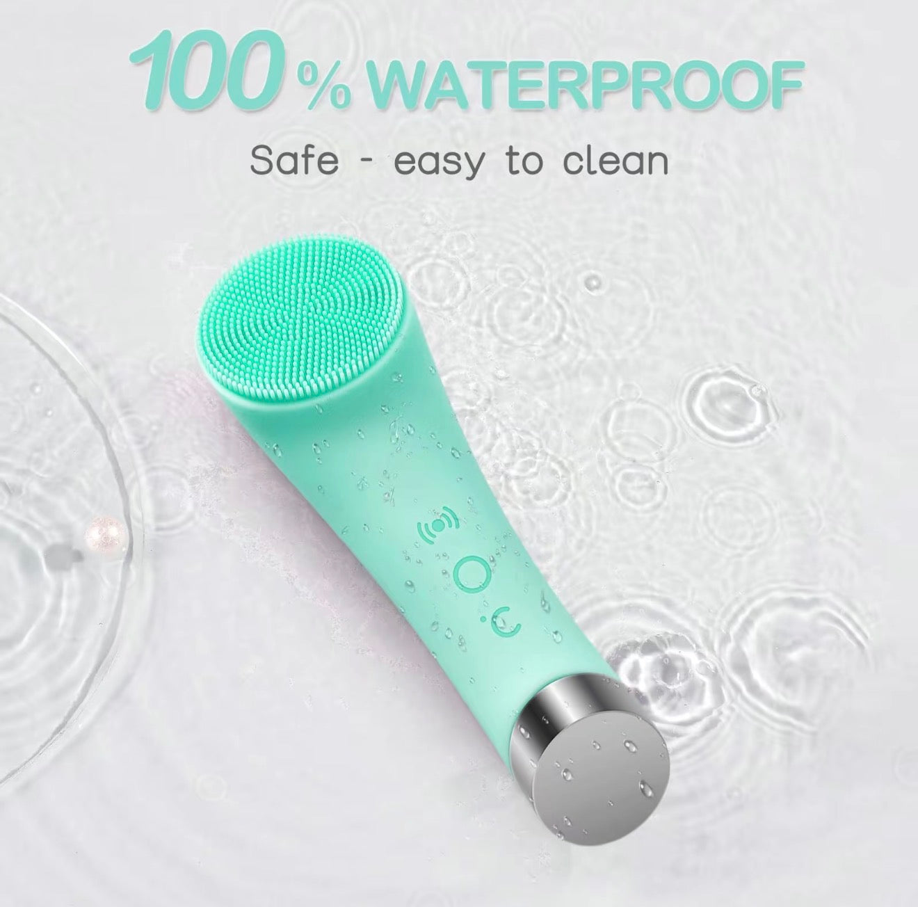 Brosse de visage ThermoGlow - Outil de nettoyage de peau premium