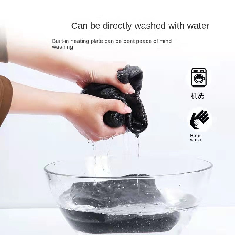 Heating socks, warm electric socks, USB charging long tube skiing socks, men's and women's winter heating and foot warming socks - Korvel