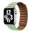 Suitable For iwatch8 Watchband S7 SE 6/5/43 Magnetic Suction New Leather Loopback Chain Apple Watch Wristband - Korvel