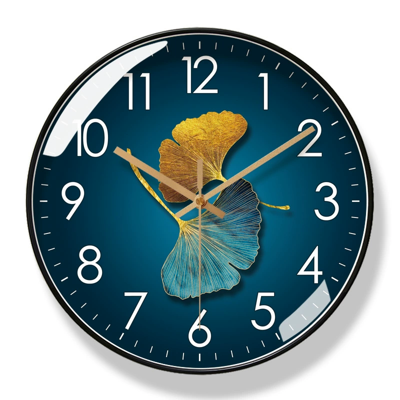 Brand - new 10/12 - inch modern wall clock. Its silent quartz makes it perfect for living rooms. - Korvel