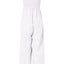 Smocked Spaghetti Strap Wide Leg Jumpsuit - Korvel