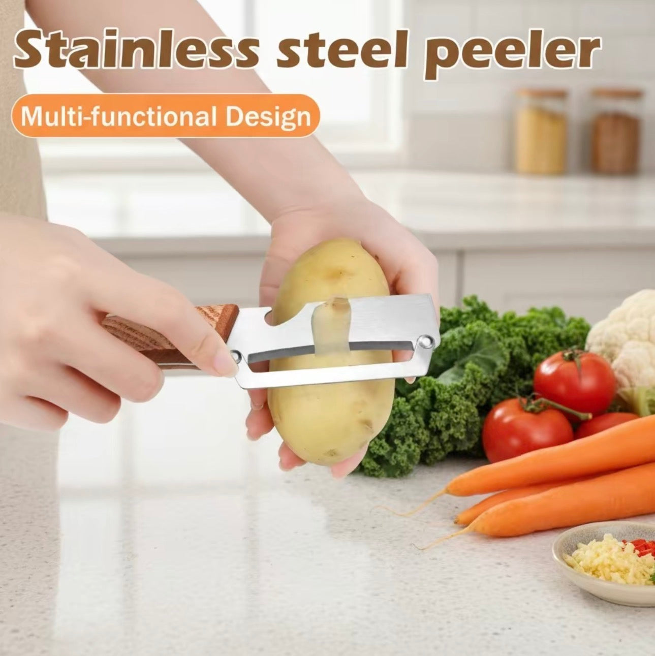 Ensemble d'éplucheurs DualEdge Pro - Essentiel de cuisine premium