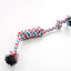 Durable Cotton Rope Dog Chew Toy - Knot Design for All Breeds
