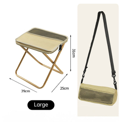 Premium Portable Folding Stool for Outdoor Comfort