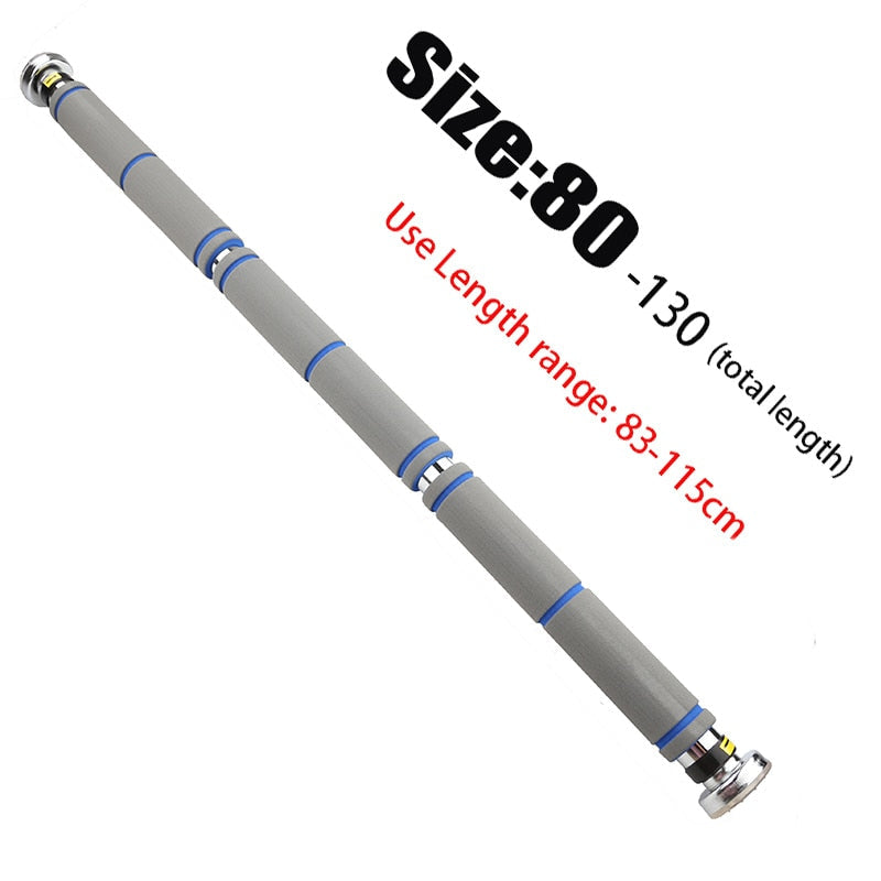 200kg Adjustable Door Horizontal Bars Exercise Home Workout Gym Chin Up Pull Up Training Bar Sport Fitness Equipments - Korvel