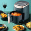 Visual Air Fryer Electromechanical Fryer Electric Oven Large Capacity Air Fryer 3.5L European Version - Korvel