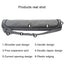 Yoga Gym Bag Yoga Mat Bag Waterproof Backpack Yoga Pilates Mat Case Bag for 72*15cm - Korvel