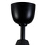 84-Inch Super Large Black Ceiling Fan with Remote Control