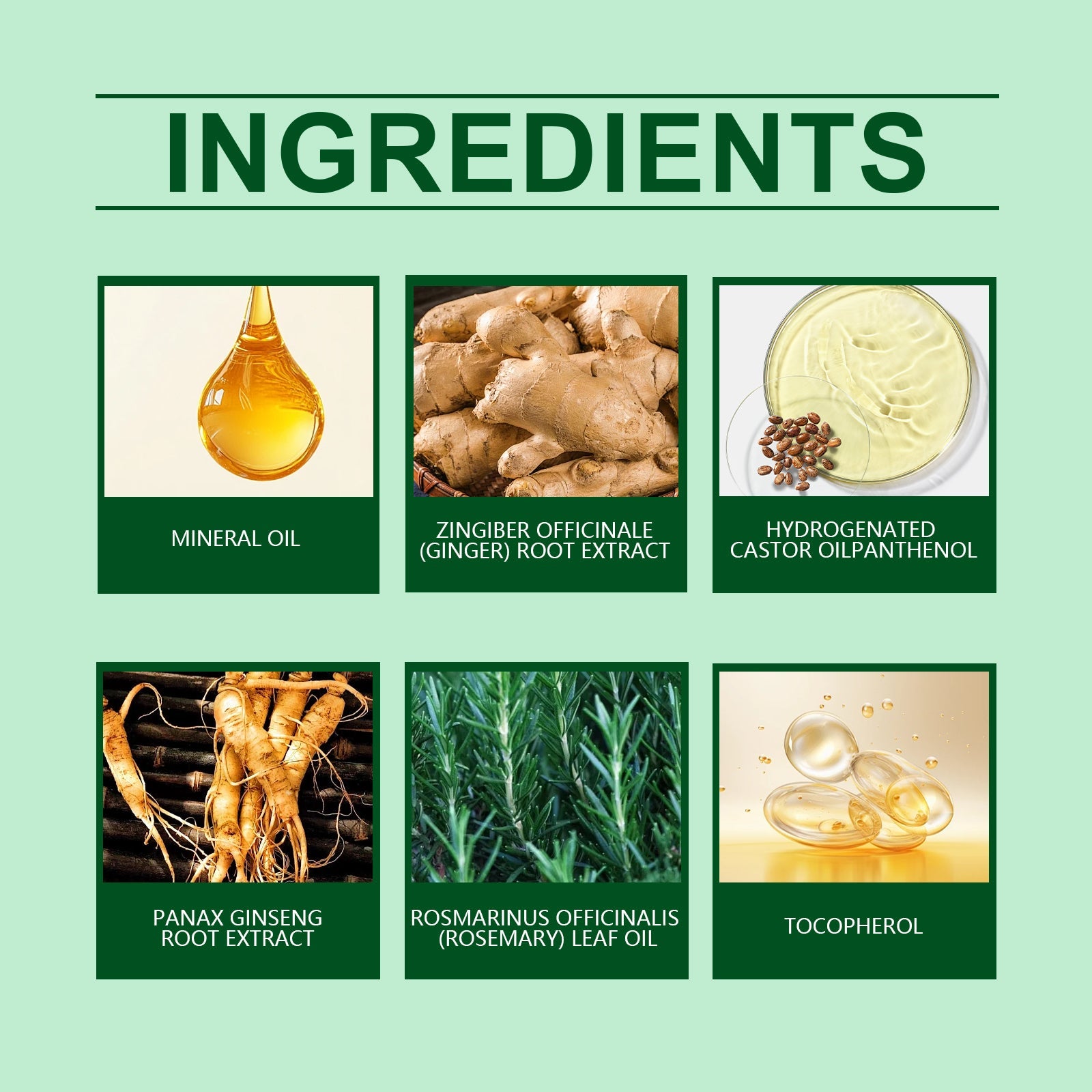 Ginger Hair Care Essential Oil Mild Ingredients Herbal Ginger Nourishes Hair Soft Beautiful Essential Oil - Korvel