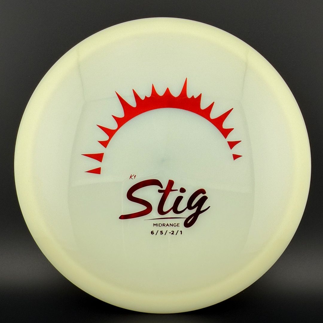 Kastaplast Glow K1 Stig Disc Golf Disc