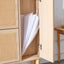 Modern minimalist storage cabinet MDF bed top cabinet Japanese rattan shoe cabinet, small home furniture - Korvel