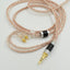 16 core silver plated headphone cable ls50 ls70 ls200 e50 A2DC suitable for upgrading iron triangle headphones - Korvel