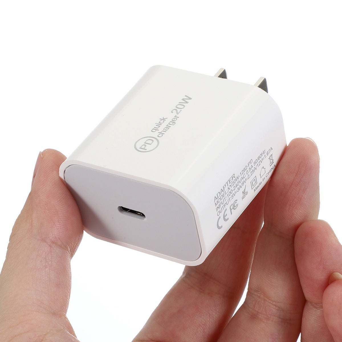 PD fast charging 20W travel head 20WPD mobile phone charger fast charging head - Korvel