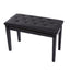 Elegant Piano Bench with Padded Cushion & Storage Compartment