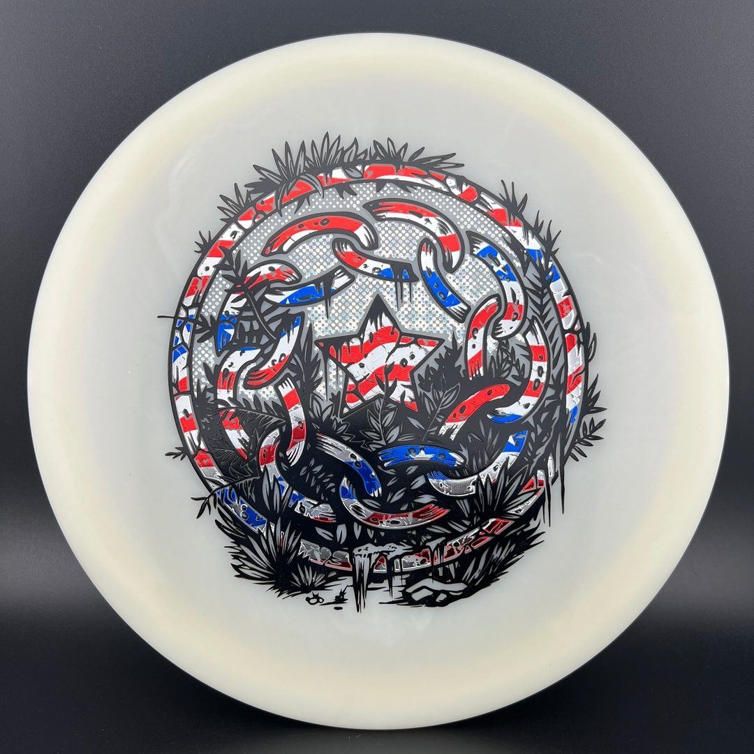 VIP Moonshine Longbowman - Bouclier Désolé Triple Foil Disc