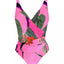 French Retro Two-Piece Bikini for Beach Getaways