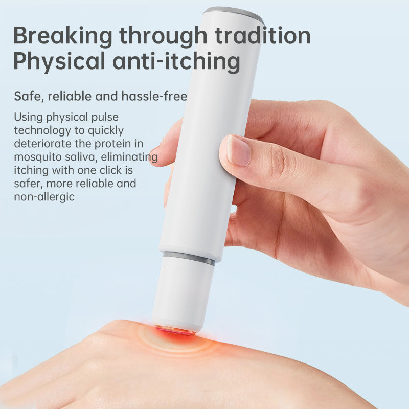 Electronic Mosquito Bite Pen: Chemical-free, natural heat anti-itch for adults, kids, camping, travel. - Korvel