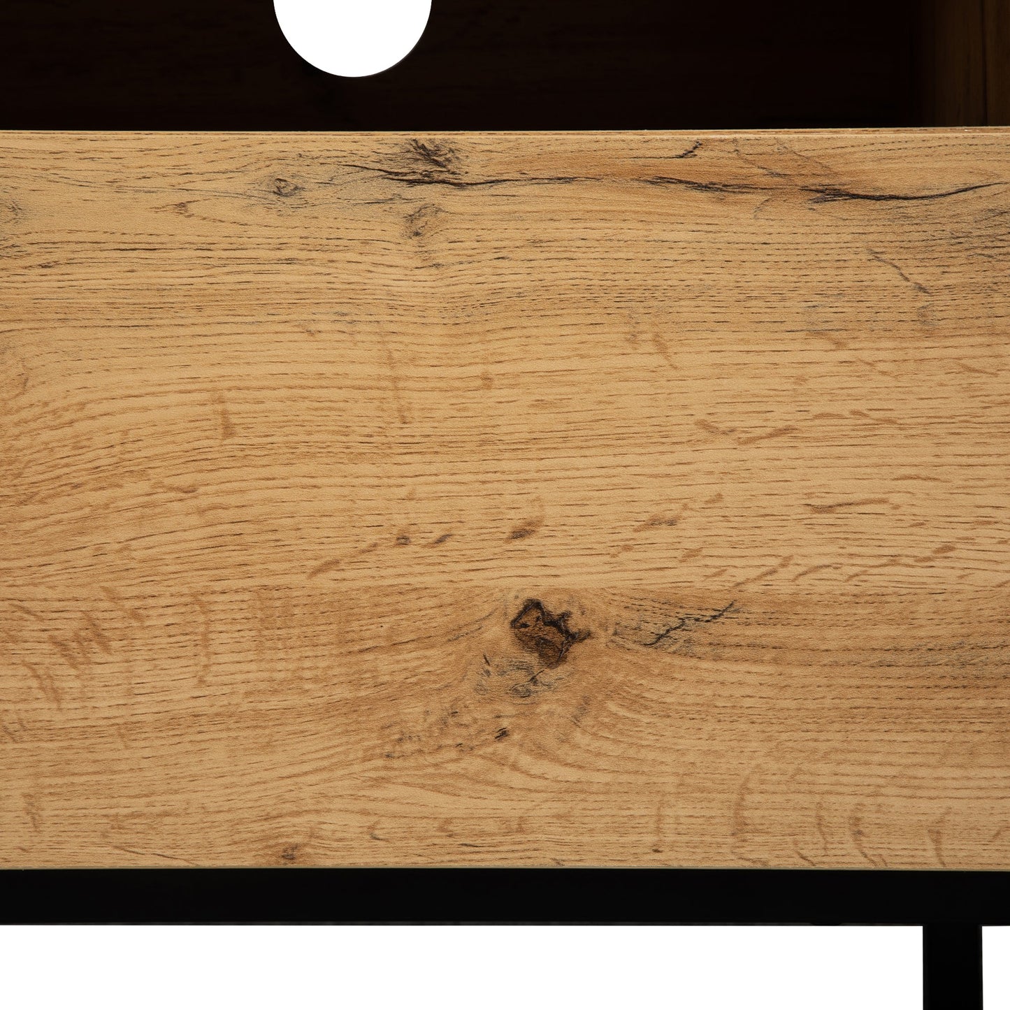 Modern TV Stand for 80'' TV with Double Storage Space - Korvel