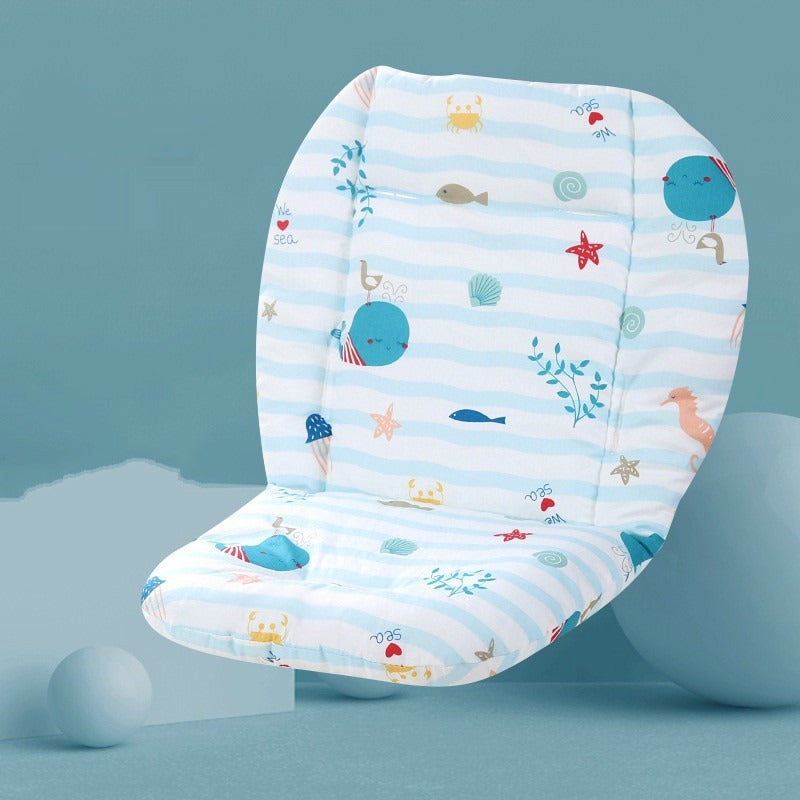 Baby Stroller Cushion, All-Season Universal Cushion, Pusher Cotton Cushion, Dining Chair, Toddler Cushion, Pure Cotton Cushion - Korvel