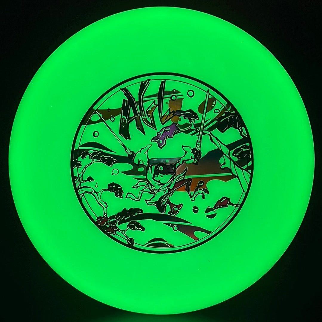 Alpine Glow Douglas Fir - Ninja Frog Disc Golf Putter