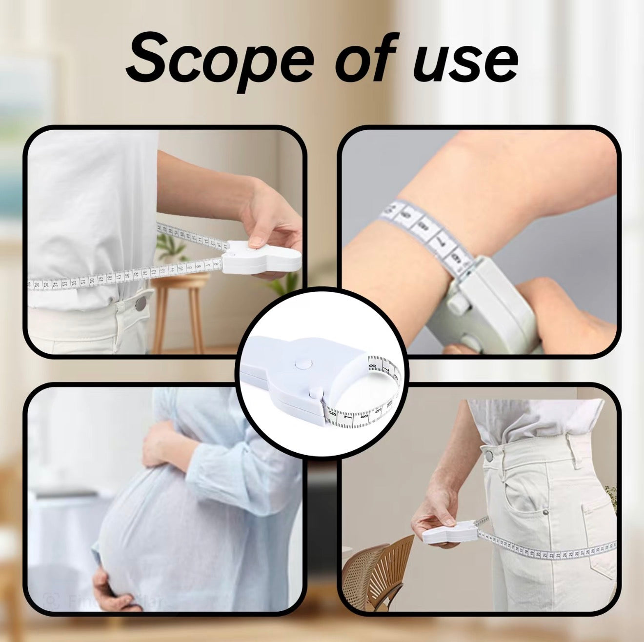 FlexiFit Body Tape - Herramienta de Medición de Precisión