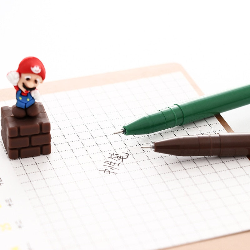 Super Mario Gel Pen - Premium School and Office Supply