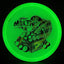 Disque de golf disc Malta Jawbreaker Z FLX Glo - Ezra Robinson