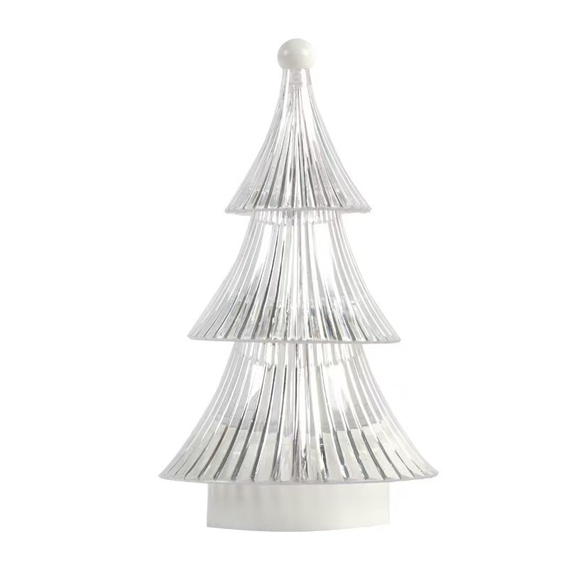 Christmas Decoration Crystal Christmas Tree Candle Light Desktop Ornament Atmosphere Small Night Light Ins Decorative Atmosphere Light - Korvel