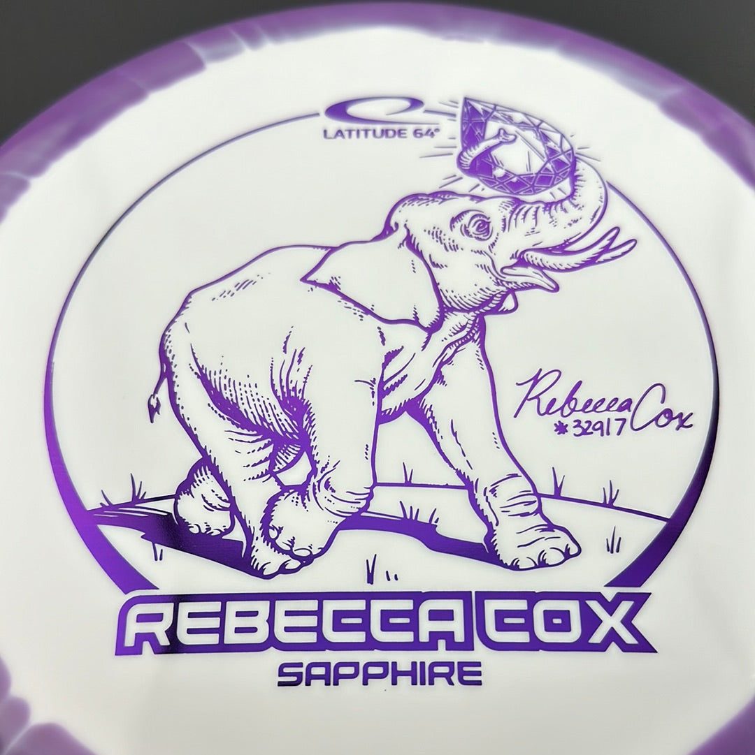 Gold Orbit Sapphire - Rebecca Cox 2024 Tour Series Disc