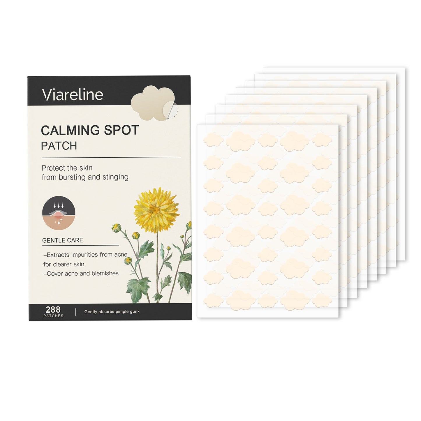 Acne Patch Care Series Gentle Cleansing Acne Facial Invisible Patch - Korvel