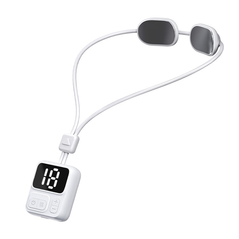 Massager cervical portable mini avec compresses chaudes