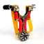 Metal Flat Skin Slingshot Ferrari Built-in Small Magnet Slingshot, Free Binding, Fast Pressing Laser Infrared Slingshot - Korvel