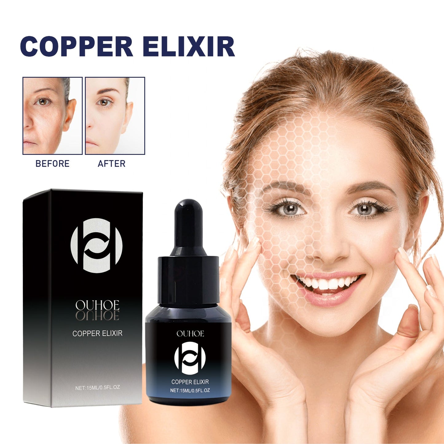 Suero Facial Elixir de Cobre para una Piel Radiante