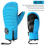 KUTOOK Winter Ski Mittens Windproof Snowboard Mittens Thermal Fleece Lining Skiing Gloves Waterproof Goatskin Palm Outdoor Sport - Korvel