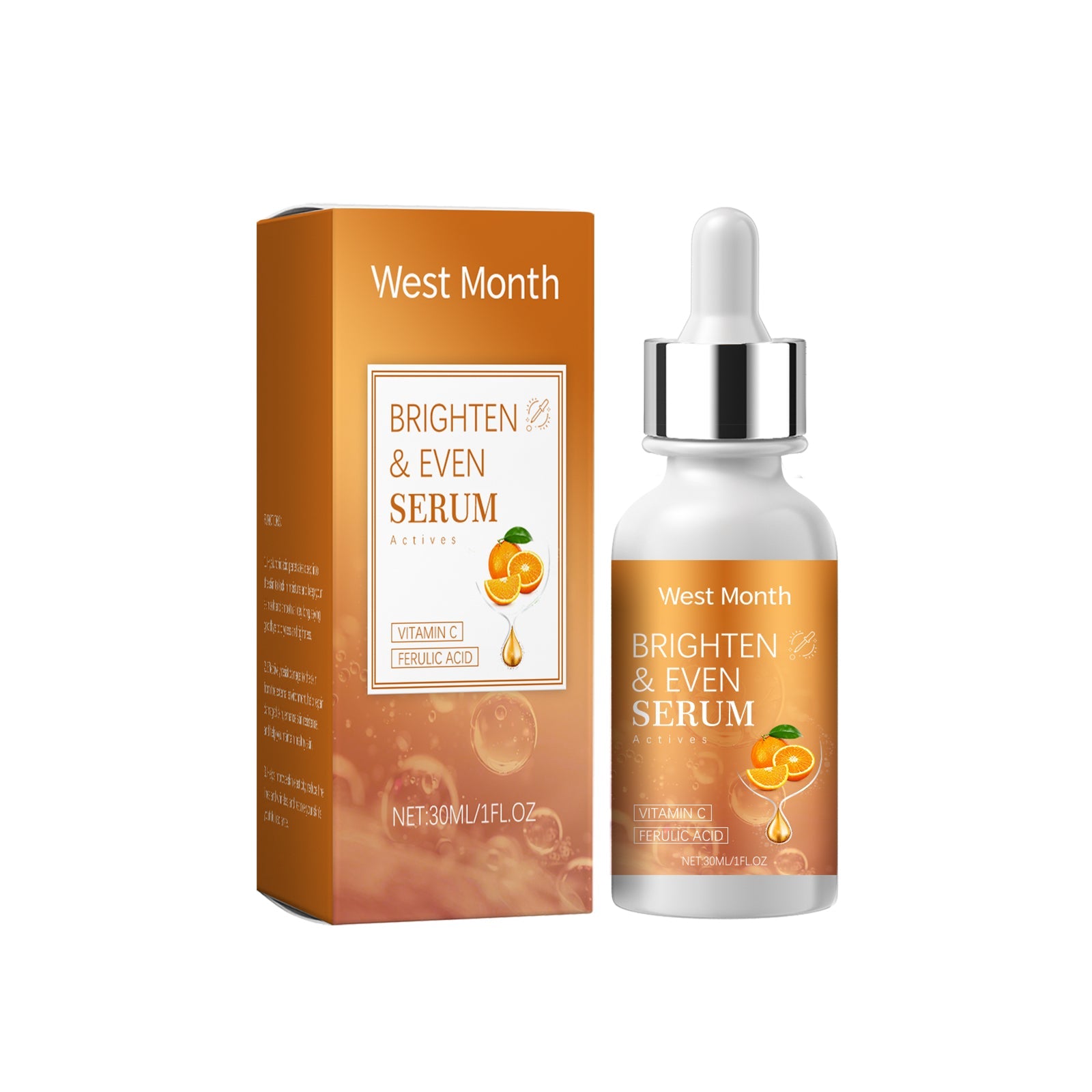 Vitamin C Brightening Serum Nourishes And Moisturizes Dull And Clear Facial Skin - Korvel