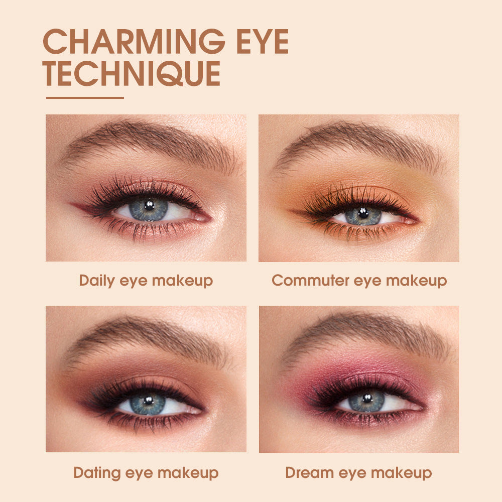 Mee Carney Dreamy Genki Girl 15 Color Eyeshadow Palette Pearlescent Glitter Matte Eyeshadow Palette MC08 - Korvel