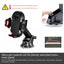 Long Rod Automatic Lock Car Phone Holder Telescopic Suction Cup Mount for Car Air Vent Lazy Live Streaming - Korvel