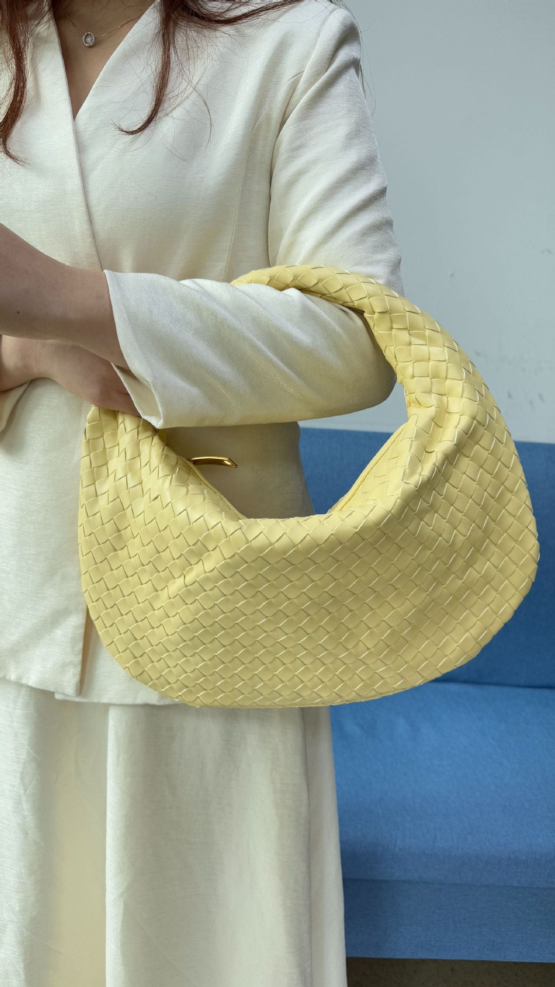 Premium Large Women's Woven Shopper Bag