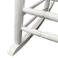 Premium White Balcony Porch Rocking Chair
