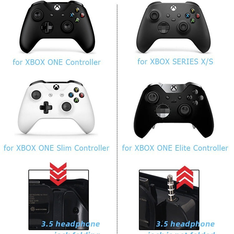 Suitable for Xbox One series game controllers wireless keyboard Xbox Series S/X input keyboard with joystick - Korvel