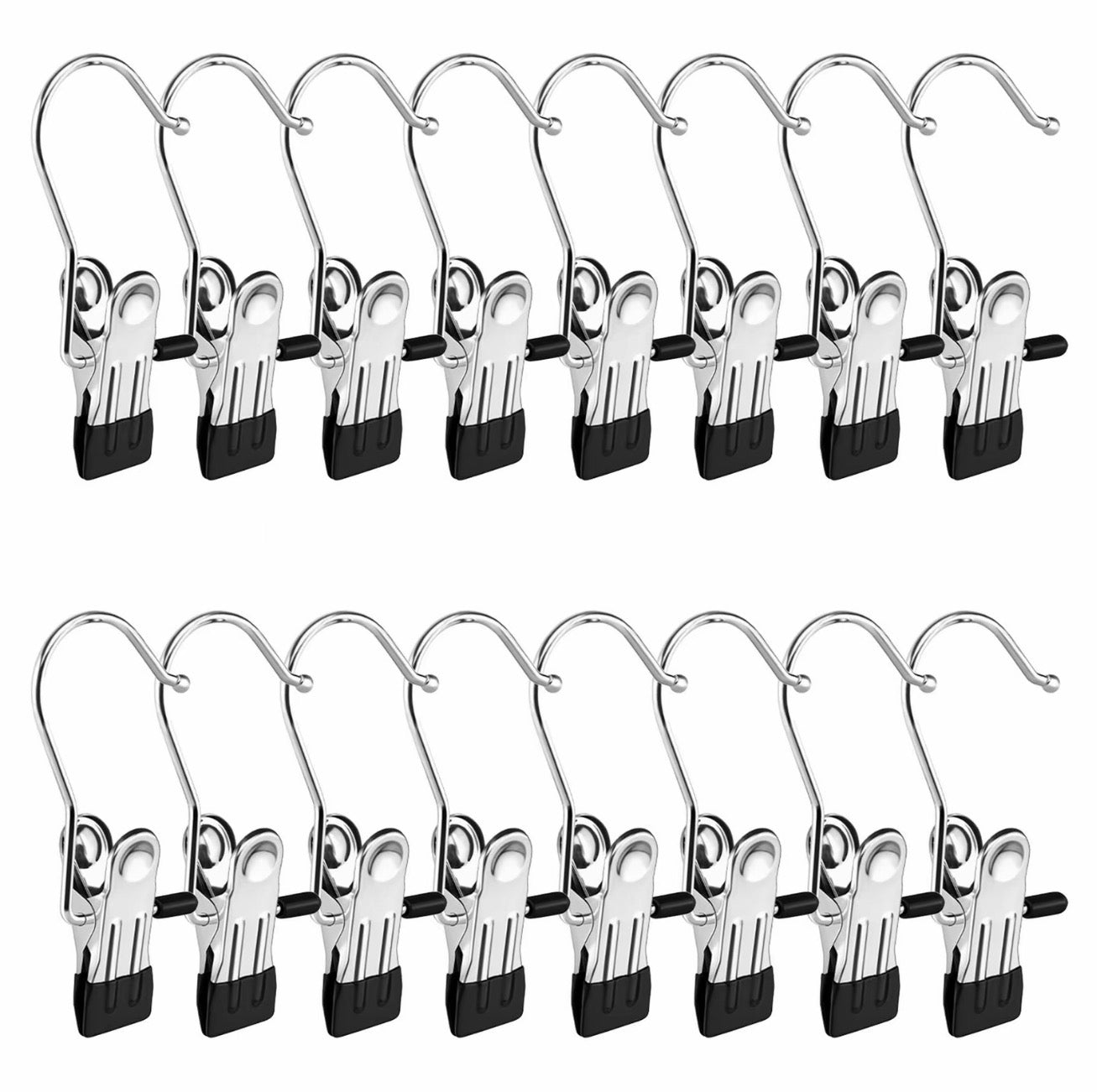 ClipRack Closet Hooks - Space-Saving Hanger Solution