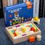 Wooden box packed building blocks, shape recognition, creativity, assembly thinking, exercise, color recognition, early education, interactive wooden toys - Korvel