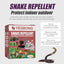 Sac de répulsif à serpents pour conduite - Pack de 10