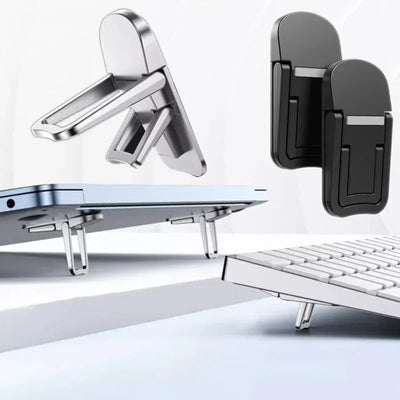Adjustable Folding Laptop Stand - Ultra-Thin Portable Support
