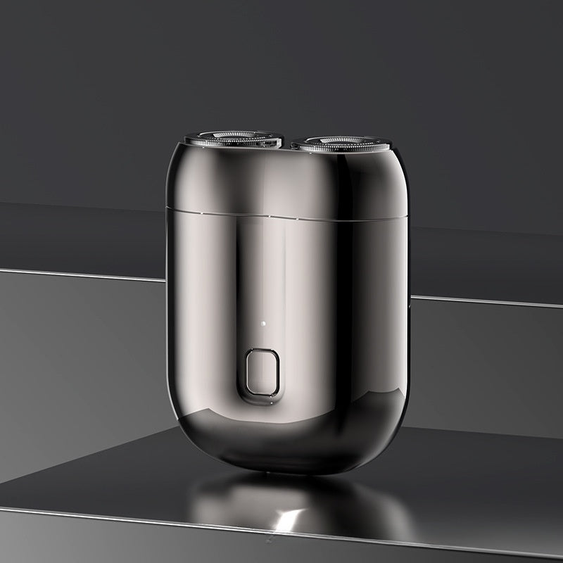 USB rechargeable electric washable shaver, men's dual blade mini travel portable shaver - Korvel